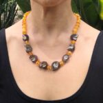 Baltic-Amber-Necklace-Modelled-SHIKHAZURI