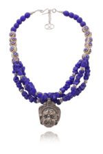 Oni-Tibetan-Mahakala-Ghana-Glass-Necklace-SHIKHAZURI