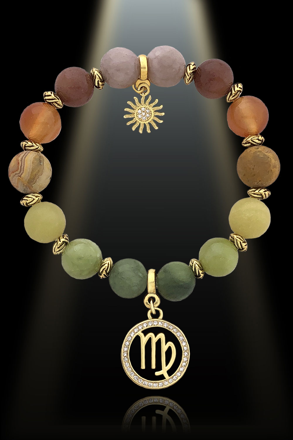 Virgo Gemstone Bracelet