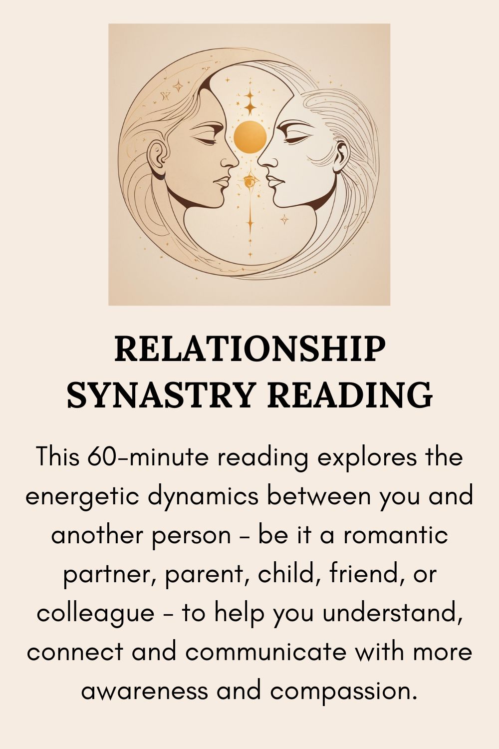 Relationship Synastry Reading cover Relationship Synastry Reading