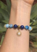 Aquarius Sun Charm Bracelet by Shikhazuri 8mm