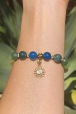 Gemini Sun Charm Bracelet Bloom by Shikhazuri