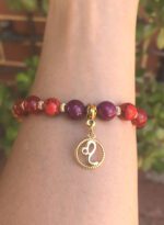 Leo Charm Bracelet by Shikhazuri Bloom 8mm bead size