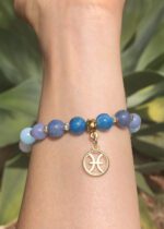 Pisces Charm Bracelet Bloom by Shikhazuri 8mm beads