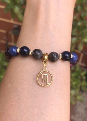 Scorpio Charm Bracelet Bloom by Shikhazuri 8mm