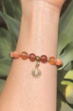 Virgo with Star Charm Bracelet by Shikhazuri 8mm