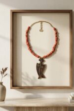 Kifi Necklace Framed Shikhazuri
