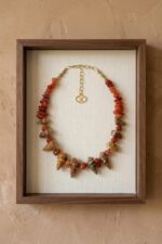 Sadaf Necklace Framed Shikhazuri