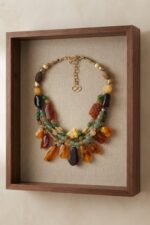 Wangera necklace home framed Shikhazuri